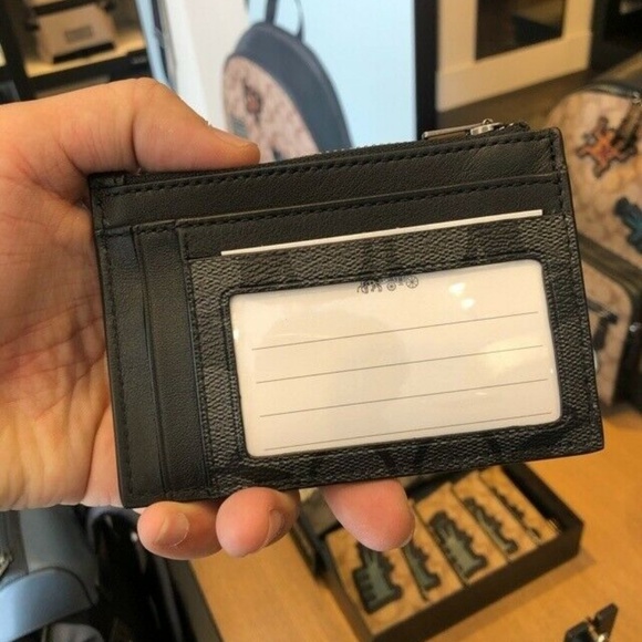 Coach Bags Coach Mens Multiway Zip Card Case In Signature Poshmark